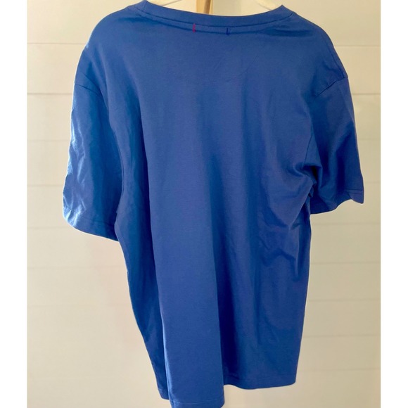 Champion Mens Heritage Bulldog Graphic T-Shirt Blue Short Sleeve Crew Neck NEW L - Picture 2 of 5